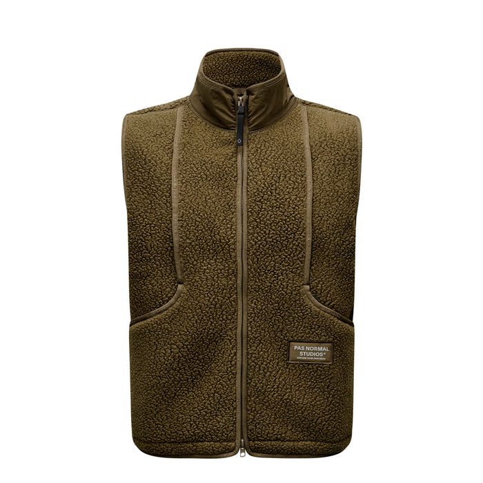 Pas Normal Studios	Off-Race Pile Fleece Vest