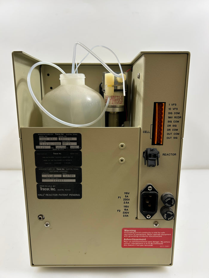 Perkin Elmer Model 1000 Hall Detector *Untested*
