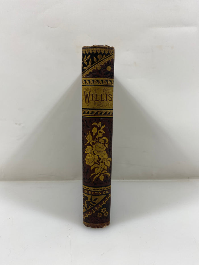 Poems of Nathaniel Parker Willis 1882 HC