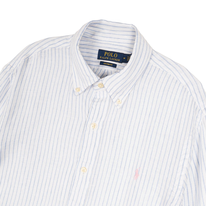 Polo Ralph Lauren Custom Fit Striped Linen Shirt