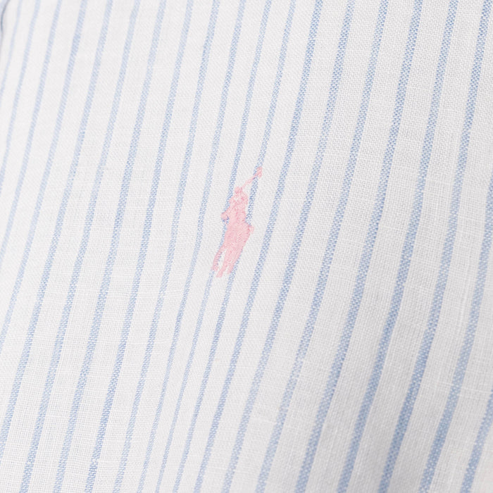 Polo Ralph Lauren Custom Fit Striped Linen Shirt