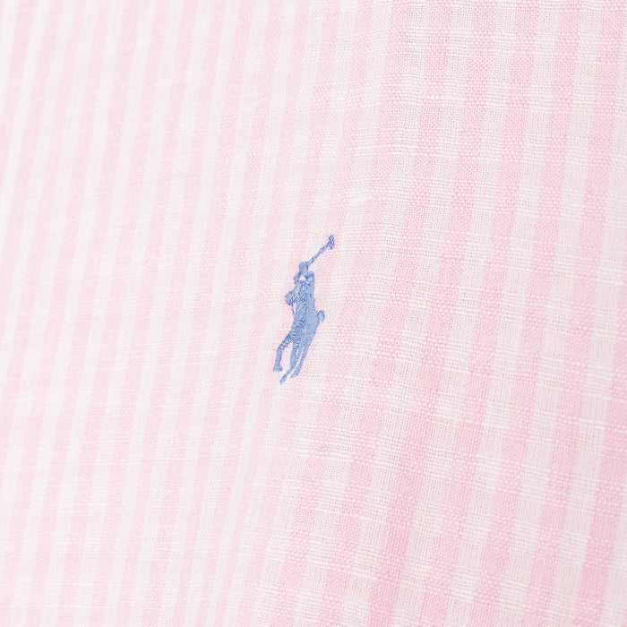 Polo Ralph Lauren Custom Fit Striped Seersucker Linen Shirt