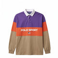 Polo Ralph Lauren Polo Sport Knit Rugby Pullover (Purple Lilac Multi)