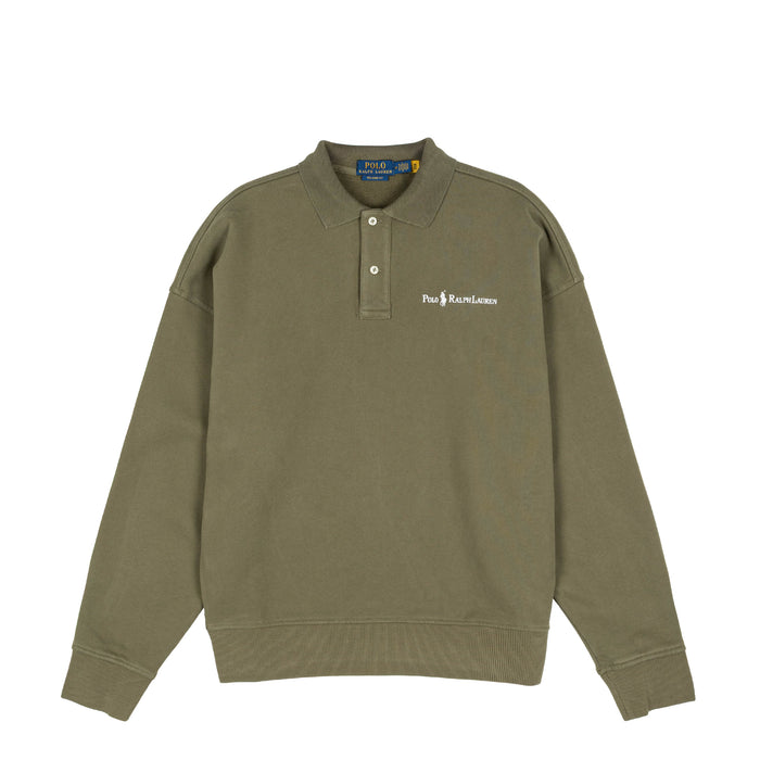 Polo Ralph Lauren Relaxed Fit Logo Collared Sweatshirt