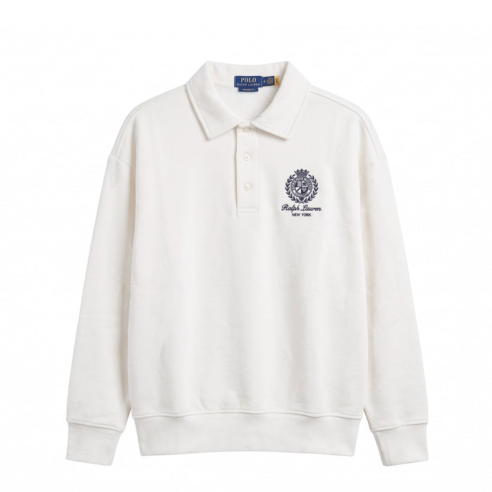 Polo Ralph Lauren Relaxed Fit Logo Collared Sweatshirt