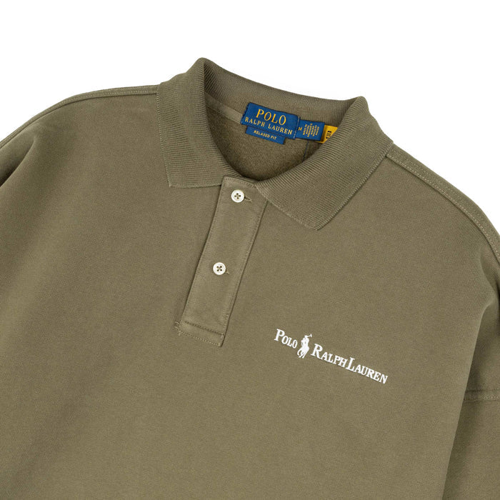 Polo Ralph Lauren Relaxed Fit Logo Collared Sweatshirt