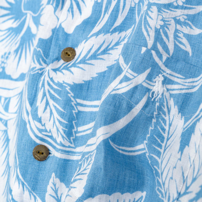 Polo Ralph Lauren Tropical-Print Linen Shirt