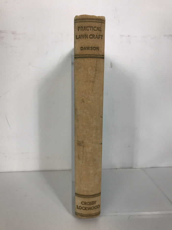 Practical Lawn Craft R.B. Dawson 1949 Vintage HC