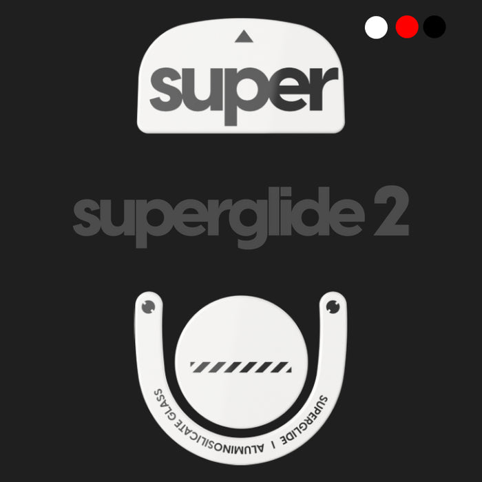 Pulsar Superglide 2 Glass Mouse Skates for Logitech G Pro X Superlight 2 (GPX 2) / X2 SUPERSTRIKE