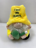 Punchkins Puffies Yellow Garden Gnome Plush Toy