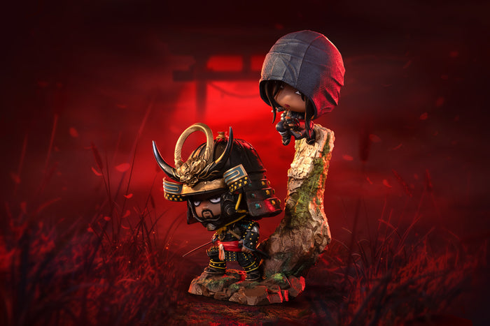 Qlectors Assassin’s Creed Shadows Naoe & Yasuke PVC Figure
