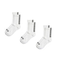 Adidas	Quarter 3 Back Stripes Socks 3 Pairs