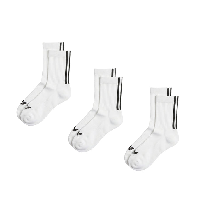 Adidas	Quarter 3 Back Stripes Socks 3 Pairs