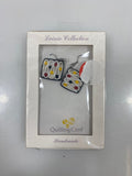 Quilling Card Lainie Collection Geometric Dangle Earrings