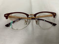 Ray Ban Red and Gold Glasses