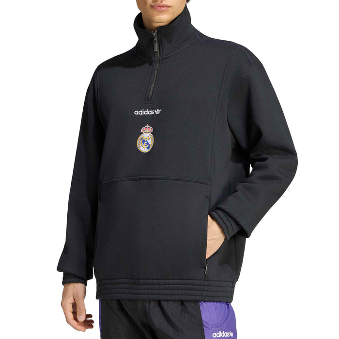 Adidas	Real Madrid EQT Half Zip Top
