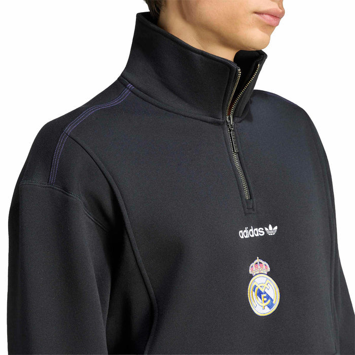 Adidas	Real Madrid EQT Half Zip Top
