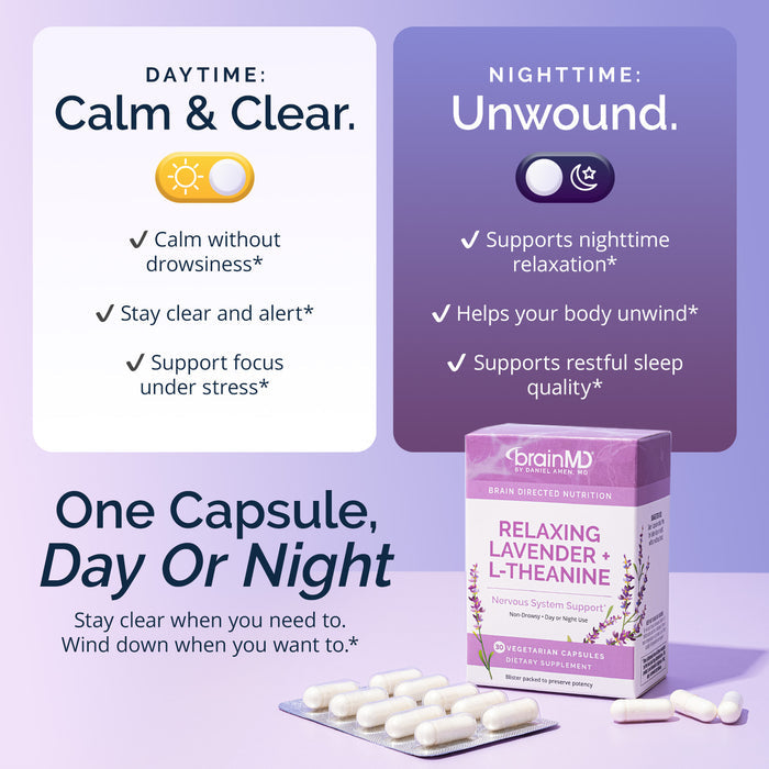 Relaxing Lavender + L-Theanine