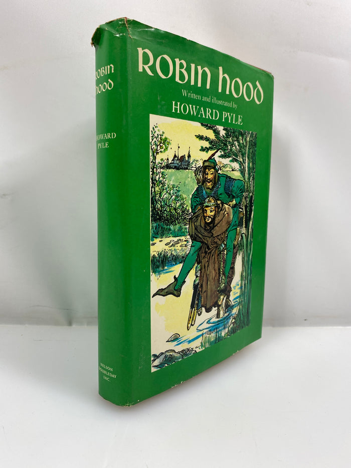 Robin Hood by Howard Pyle Nelson Doubleday HCDJ BCE