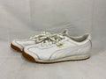 Puma Roma Classic White, Gold, Gum Leather Shoes Men's Size 10.5