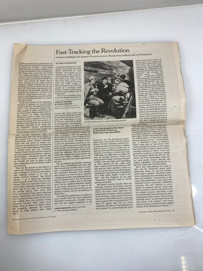 Russia in Revolution by Halliday Horizon Caravel Book 1967 HC