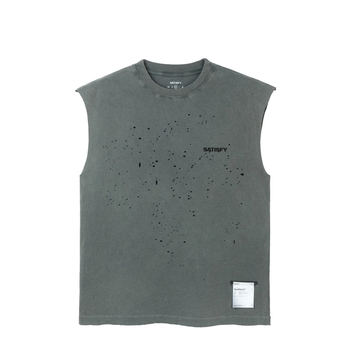 Satisfy MothTech Muscle Tee (Aged Black)