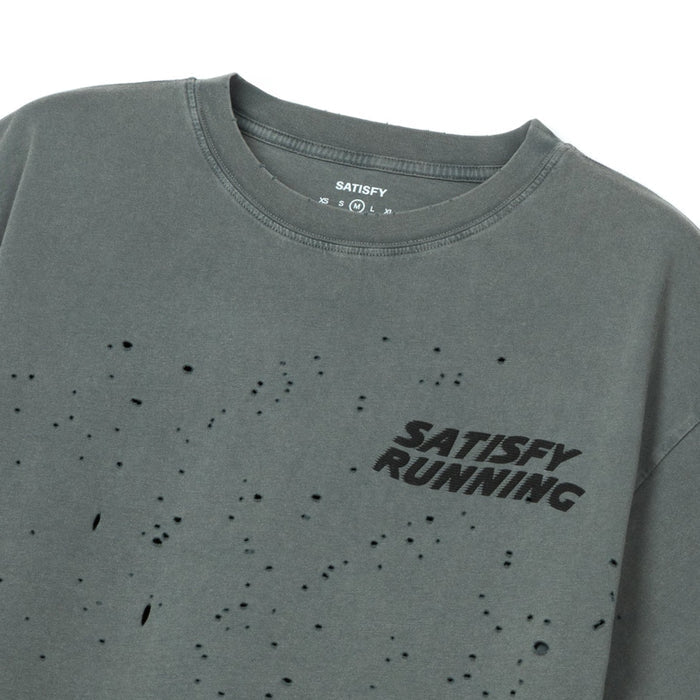 Satisfy MothTech T-Shirt (Faded Black)