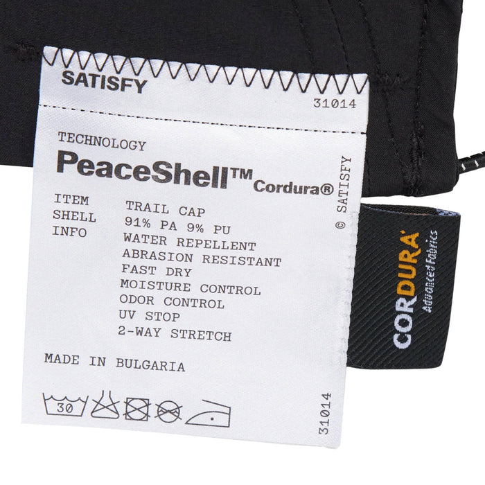 Satisfy AmbientWarp Cordura Trail Cap (Black)