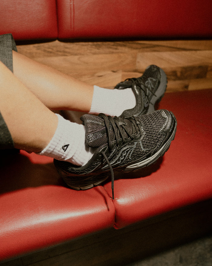 Saucony Pro Grid Ride 1 onfeet
