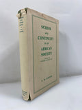 Schism and Continuity in an African Society by Turner 1968 HCDJ