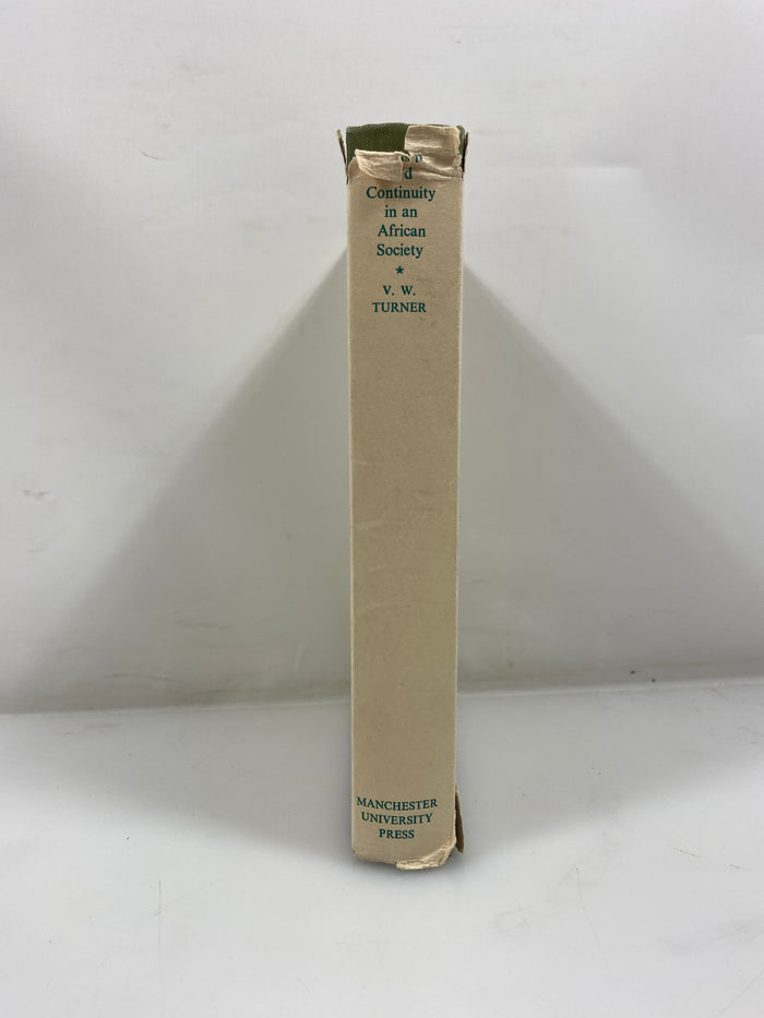 Schism and Continuity in an African Society by Turner 1968 HCDJ