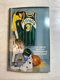 Seattle Supersonics NBA Media Guide 1988-1989