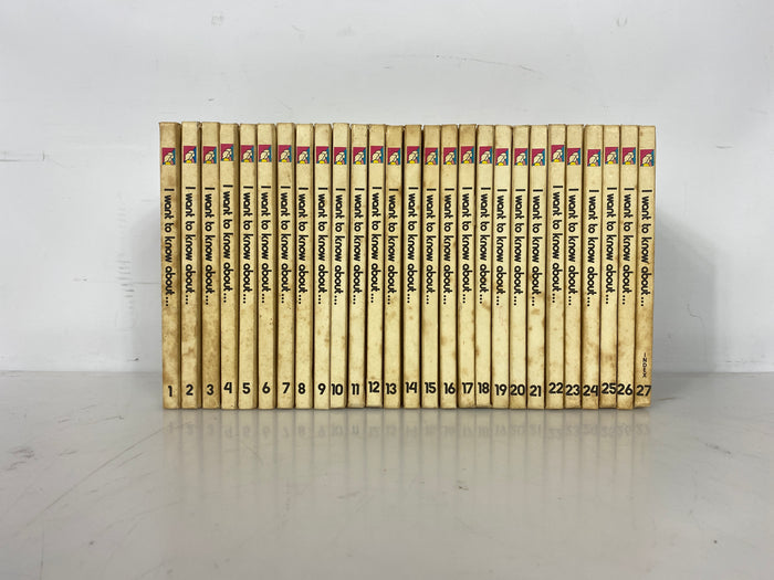 Set of 27 I Want to Know About... 1980's 1-27(Index) HC