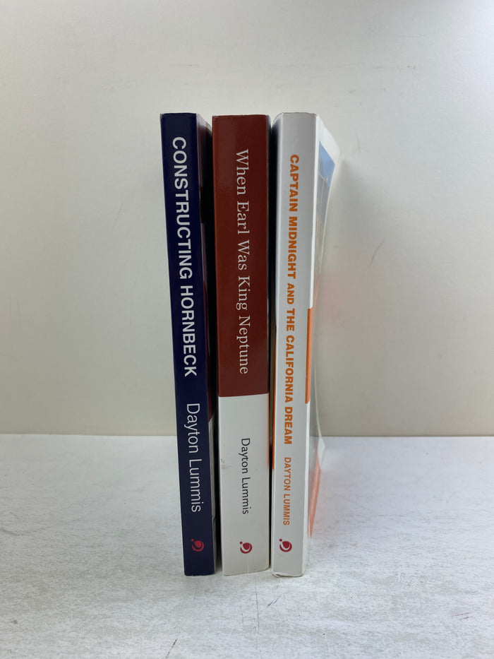 Set of 3 Signed Dayton Lummis Paperbacks 2005-2007
