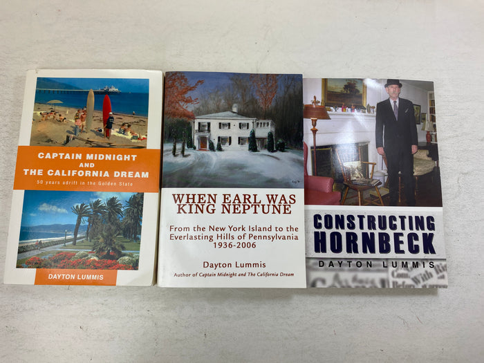 Set of 3 Signed Dayton Lummis Paperbacks 2005-2007