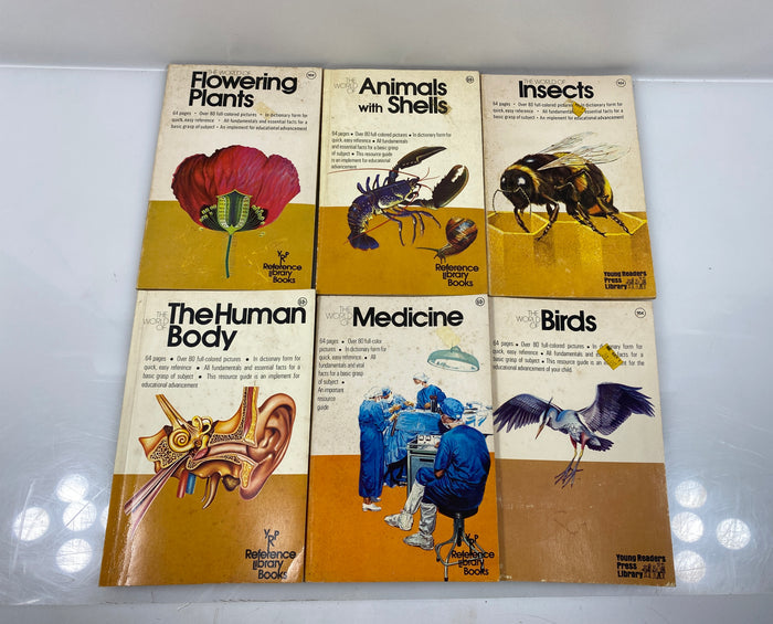 Set of 6: The World Of Books Reference Library Books SC