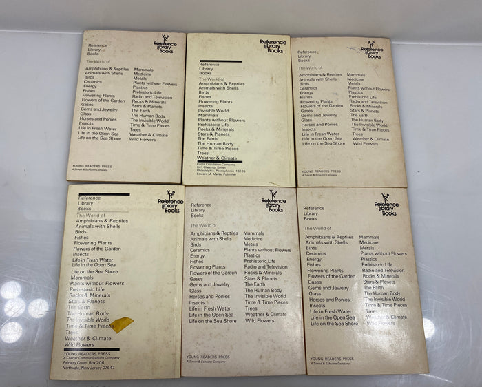 Set of 6: The World Of Books Reference Library Books SC