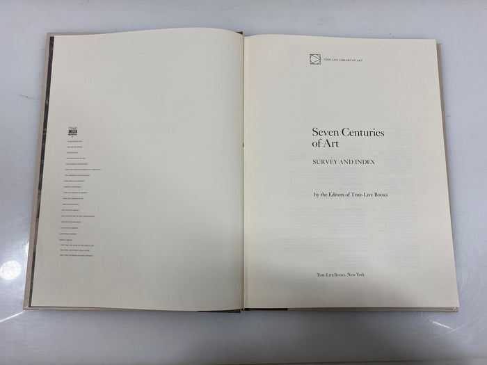 Seven Centuries of Art Survey and Index Time-Life Books 1974 HC Slipcase