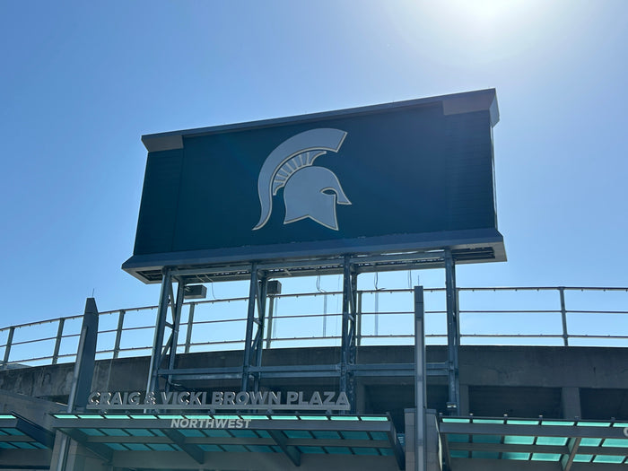 Spartan Stadium Big Screen Spartan Head #3-4937868-3721272