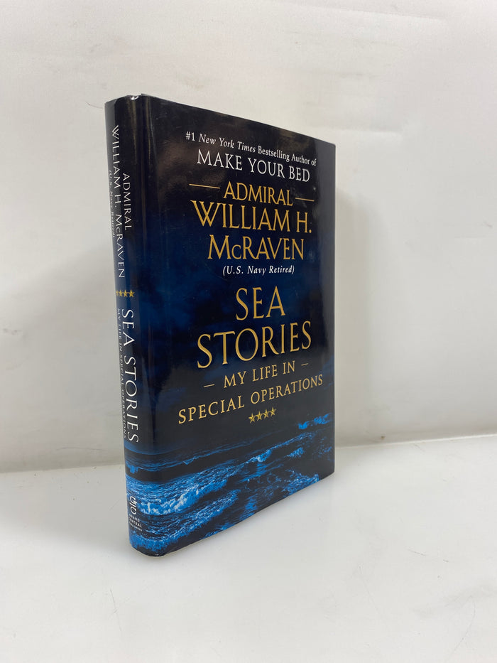 Signed Sea Stories by William H. McRaven 2019 HCDJ