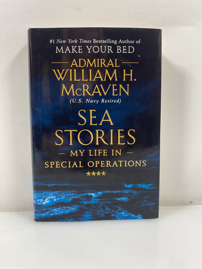 Signed Sea Stories by William H. McRaven 2019 HCDJ