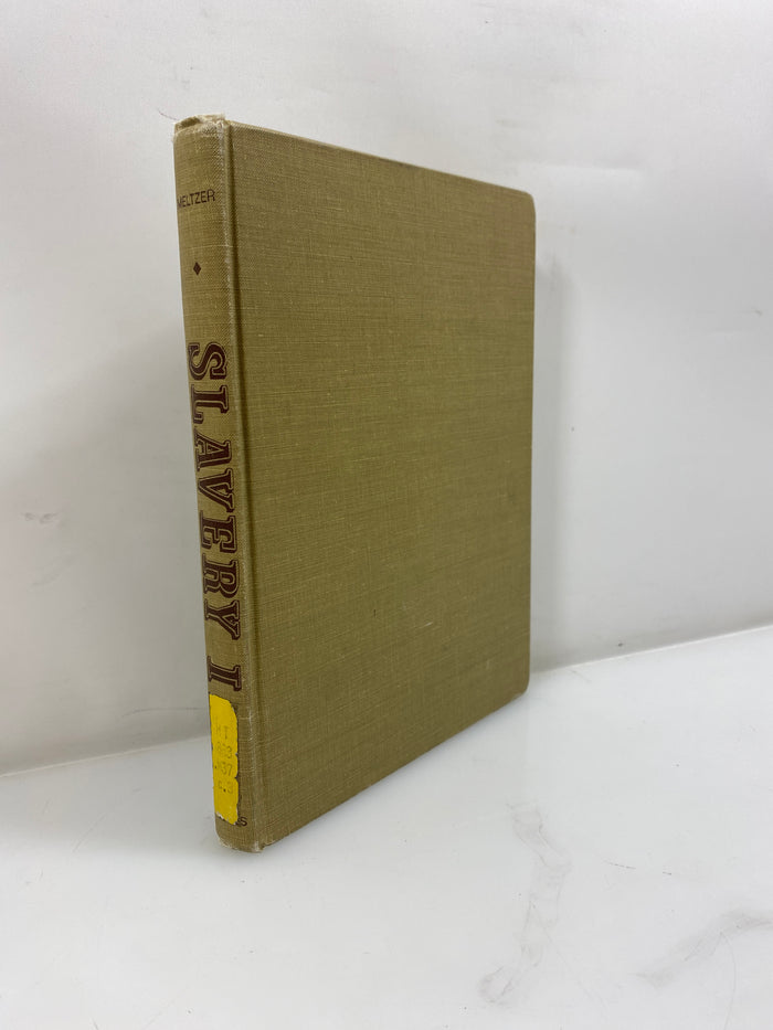 Slavery I by Milton Meltzer Cowles Book Company, Inc. 1972 Ex-library HC