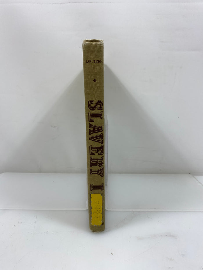 Slavery I by Milton Meltzer Cowles Book Company, Inc. 1972 Ex-library HC