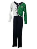 Spartan Marching Band Color Guard Uniform Unitard 2017-2023 Women's Size Small Long