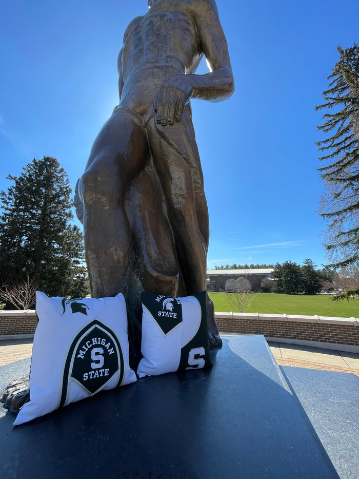 Spartan Marching Band Pillow Style 1