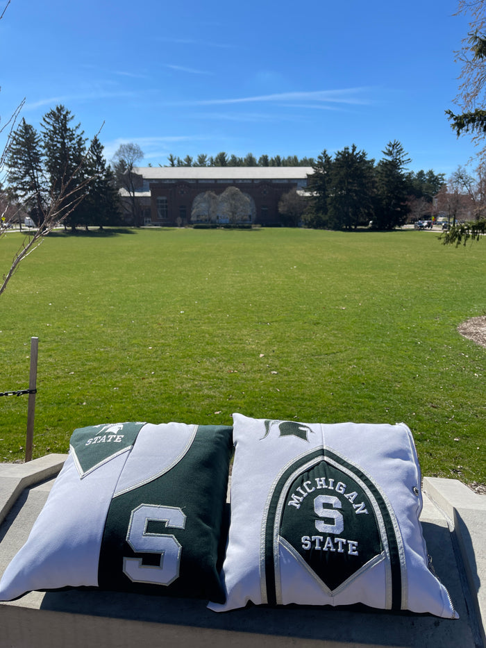 Spartan Marching Band Pillow Style 2