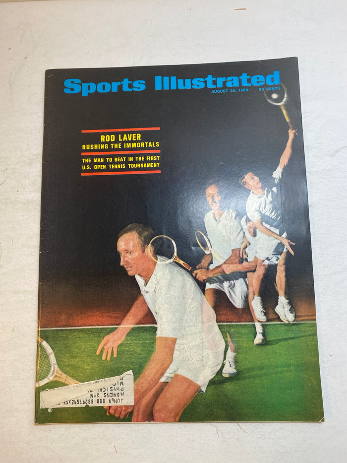 Sports Illustrated August 26 1968 Rod Laver Tennis