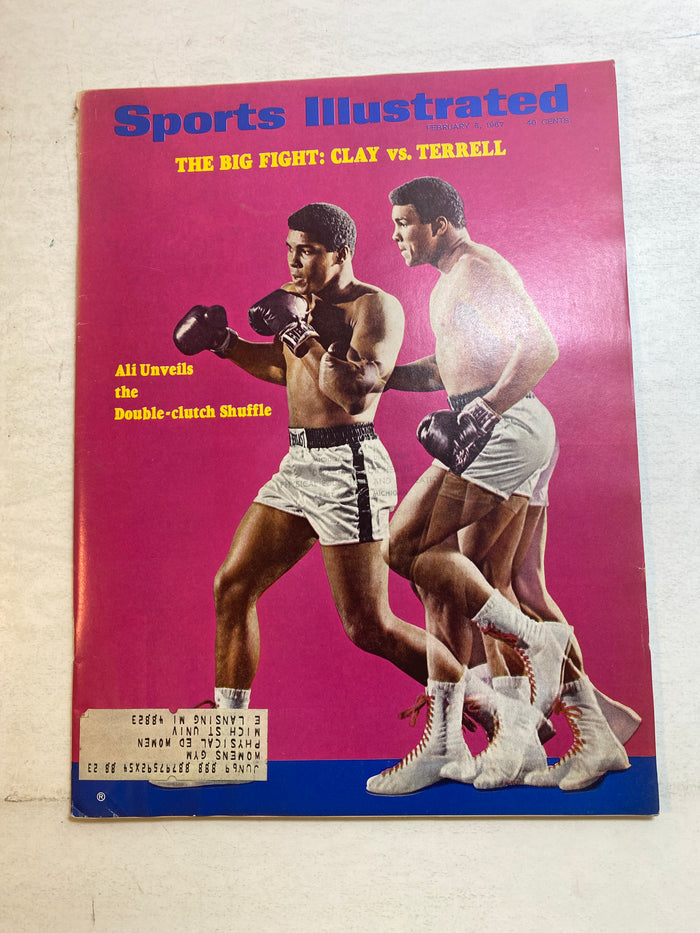 Sports Illustrated February 6, 1967 Muhammad Ali Vs Ernie Terrell