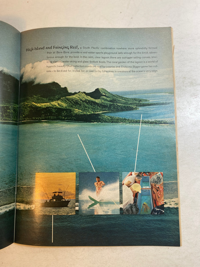 Sports Illustrated January 15 1968 Turia Mau on Bora Bora