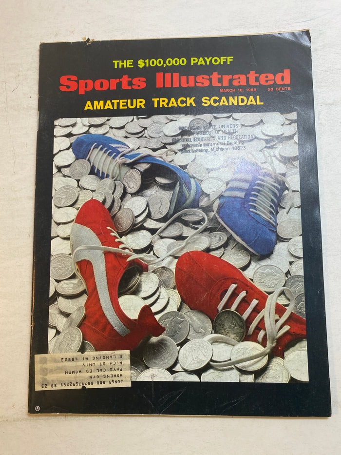 Sports Illustrated March 10, 1969 Amateur Track Scandal